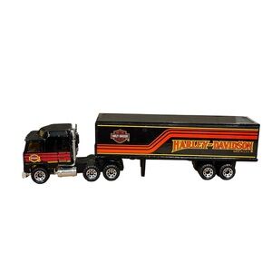 Matchbox Harley Davidson semi truck & trailer